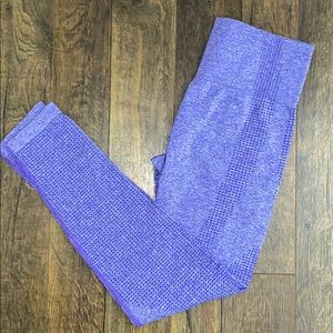 Purple seamless legging